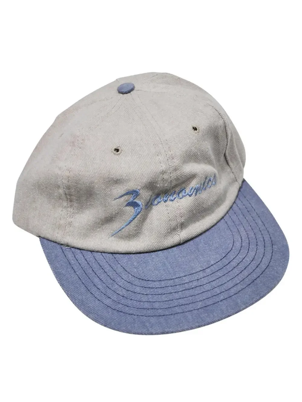 Vintage Bionomics 90s Tan Blue Cap Strap Hat